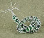 wire and marbles